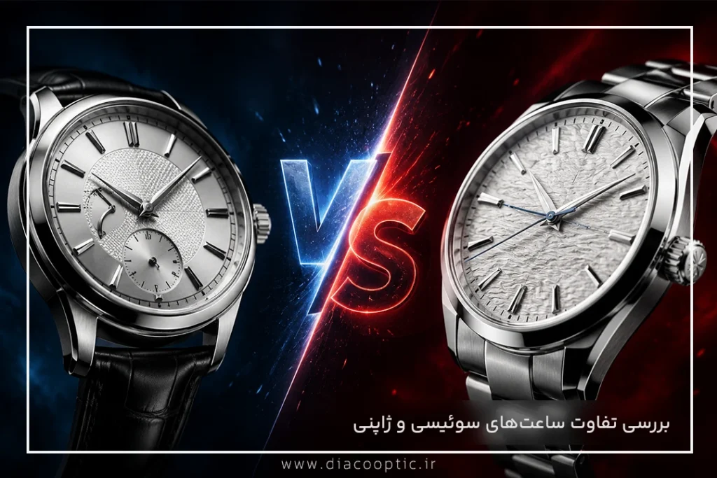 بررسی تفاوت ساعت‌های سوئیسی و ژاپنی