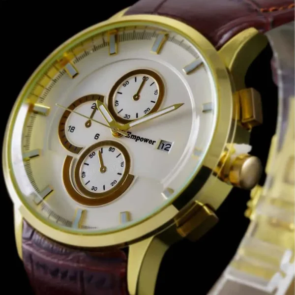 ساعت مچی مردانه امپاور تقویم دار کد ۴۶۹ - تصویر 4