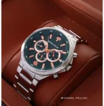 ساعت مچی مردانه اورجینال برند مایکل فلینی ۳ موتور فعال - تصویر 2