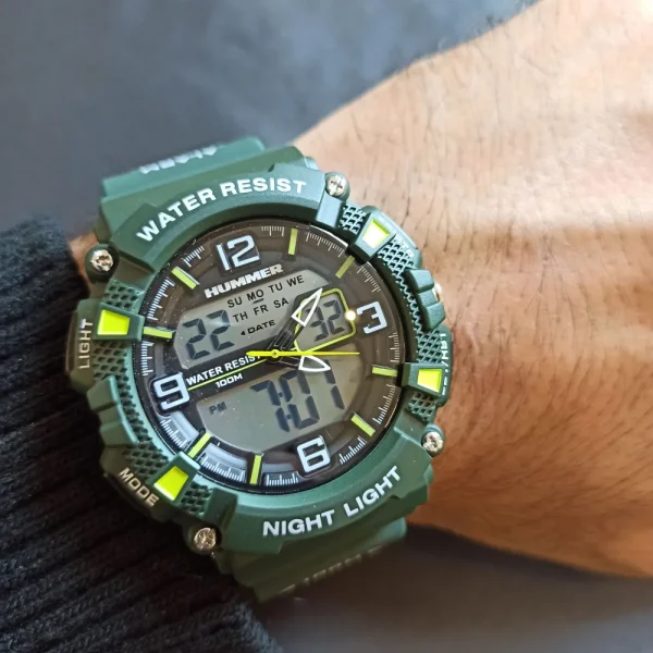 ساعت مچی مردانه اورجینال ورزشی جی شاک هامر کد142 - تصویر 10