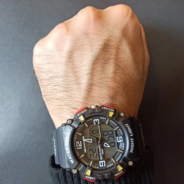 ساعت مچی مردانه اورجینال ورزشی جی شاک هامر کد142 - تصویر 3