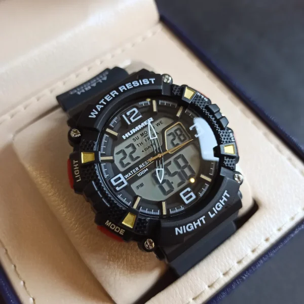 ساعت مچی مردانه اورجینال ورزشی جی شاک هامر کد142 - تصویر 2