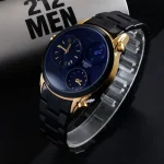 ساعت مچی مردانه برند تیسوت 3موتور فعال کد285 - تصویر 4