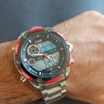 ساعت مچی مردانه فایو دو زمانه فعال کد303 - تصویر 5