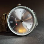 ساعت مچی مردانه برند کورن بند حصیری کد391 - تصویر 2