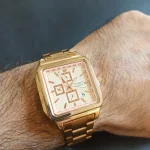 ساعت مچی مردانه کاسیو مربع کد387 - تصویر 5