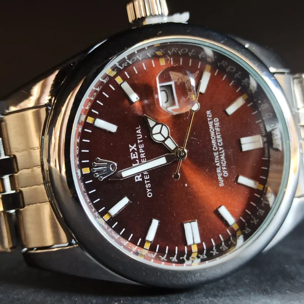 ساعت مچی مردانه رولکس موتور ژاپن اصلی کد397 - تصویر 7