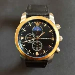 ساعت مچی مردانه امپریو آرمانی بند چرم کد429 - تصویر 4