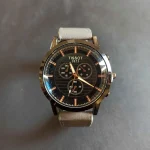 ساعت مچی مردانه تیسوت بند چرم کد ۴۲۲