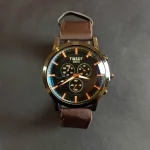 ساعت مچی مردانه تیسوت بند چرم کد ۴۲۲ - تصویر 4