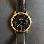 ساعت مچی مردانه الگانس بند چرم ارزان کد ۴۷۴