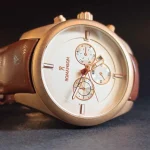 ساعت مچی مردانه رمانسون بند چرم کلیپسی کد ۴۲۵ - تصویر 9