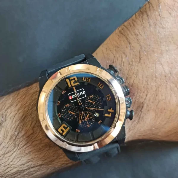 ساعت مچی مردانه فوراد بند رابر ضد حساسیت کد ۴۸۹ - تصویر 4