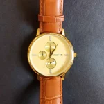 ساعت مچی مردانه سیتیزن بند چرم کد ۴۹۲