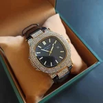 ساعت مچی مردانه پتک فیلیپ قاب نگین کد ۴۴۳ - تصویر 2