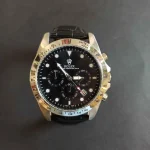 ساعت مچی مردانه رولکس بند چرم کد ۴۶۷