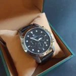 ساعت مچی مردانه رولکس بند چرم کد ۴۶۷ - تصویر 2