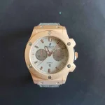 ساعت مچی مردانه هابلوت بند چرم قفل کلیپسی کد ۵۱۲ - تصویر 9