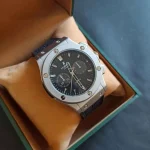 ساعت مچی مردانه هابلوت بند چرم قفل کلیپسی کد ۵۱۲ - تصویر 3