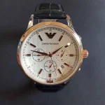 ساعت مچی مردانه امپریو آرمانی ۳موتور کرنوگراف کد ۵۰۴