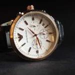 ساعت مچی مردانه امپریو آرمانی ۳موتور کرنوگراف کد ۵۰۴ - تصویر 3