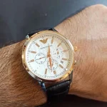 ساعت مچی مردانه امپریو آرمانی ۳موتور کرنوگراف کد ۵۰۴ - تصویر 4