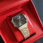 ساعت مچی مردانه کاسیو چند ضلعی استیل کد ۵۴۸ - تصویر 3