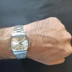 ساعت مچی مردانه کاسیو چند ضلعی استیل کد ۵۴۳ - تصویر 5