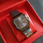 ساعت مچی مردانه کاسیو چند ضلعی استیل کد ۵۴۳ - تصویر 3