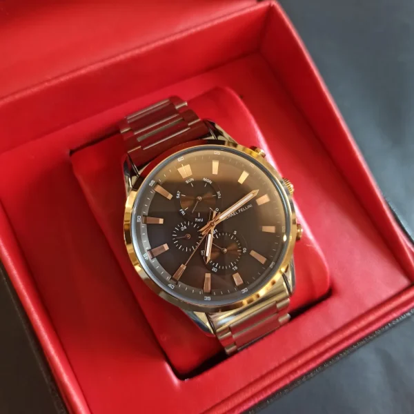 ساعت مچی مردانه اورجینال مایکل فلینی ۳موتور فعال - تصویر 3