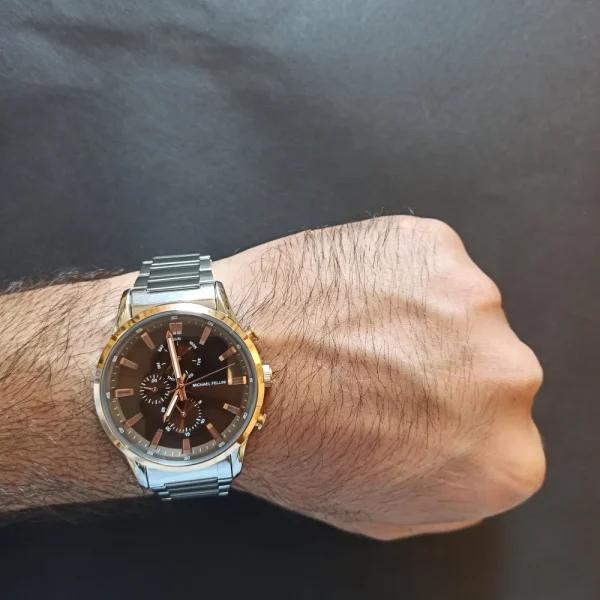 ساعت مچی مردانه اورجینال مایکل فلینی ۳موتور فعال - تصویر 5