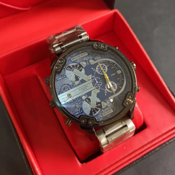 ساعت مچی مردانه برند دیزل طرح 7موتور کد663 - تصویر 2