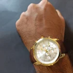 ساعت مچی مردانه بند چرم برند الگانس کد 1290 - تصویر 3