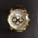 ساعت مچی مردانه برند الگانس بند چرم ELEGANCE کد1245 - تصویر 2