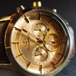 ساعت مچی مردانه برند الگانس بند چرم کد1274 - تصویر 3