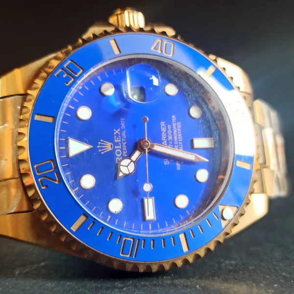 ساعت مچی مردانه اورجینال برند رولکس قاب چرخشی کد 957 - تصویر 2