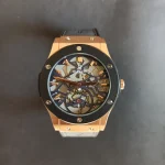 ساعت مچی مردانه چرم برند هابلوت کهکشانی کد 1452 - تصویر 2