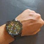 ساعت مچي مردانه چرم برند دیزل 3 موتور کد 895 - تصویر 2