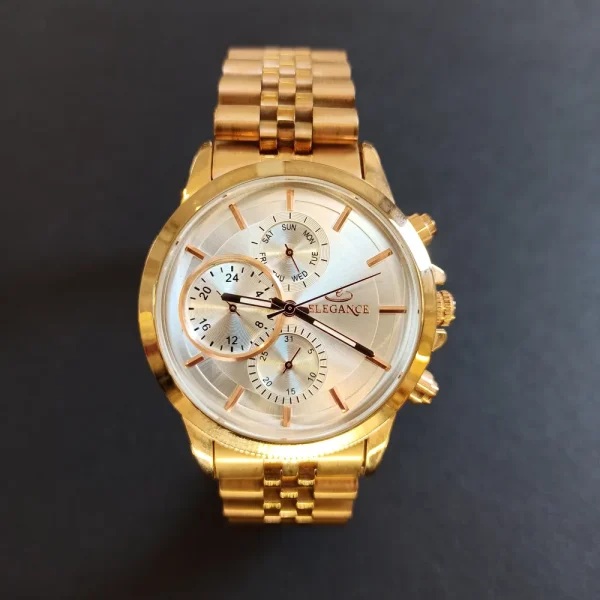 ساعت مچي مردانه اورجینال برند الگانس ۳موتور کد 1059 - تصویر 2