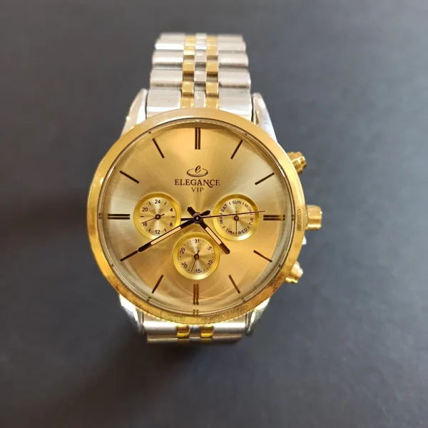 ساعت مچي مردانه اورجینال برند الگانس ۳موتور کد 1065 - تصویر 2