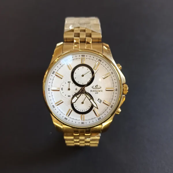 ساعت مچي مردانه اورجینال برند الگانس ۳موتور کد 1067 - تصویر 2