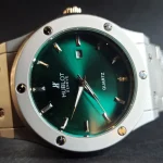 ساعت مچی مردانه استیل رنگ ثابت برند هابلوت فلت کد 1666 - تصویر 3