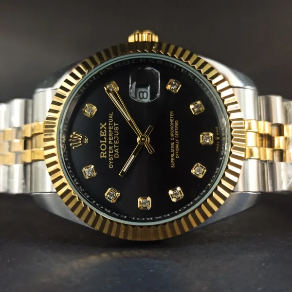 ساعت مچی مردانه برند رولکس قفل تاج دار کد 981 - تصویر 3