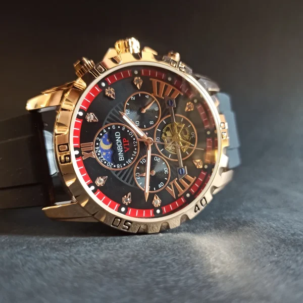 ساعت مچی مردانه برند بین باند 3 موتور کرنوگراف کد 1730 - تصویر 3