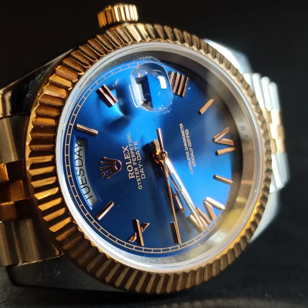 ساعت مچي مردانه اورجینال برند رولکس اتومات کد 901 - تصویر 4