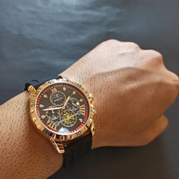 ساعت مچی مردانه برند بین باند 3 موتور کرنوگراف کد 1730 - تصویر 5