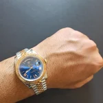 ساعت مچي مردانه اورجینال برند رولکس اتومات کد 901 - تصویر 5