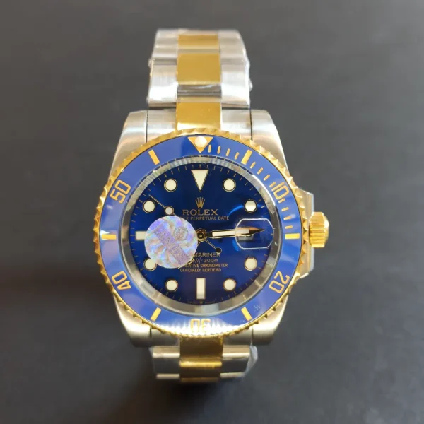 ساعت مچی مردانه اورجینال برند رولکس قاب چرخشی کد 957 - تصویر 8