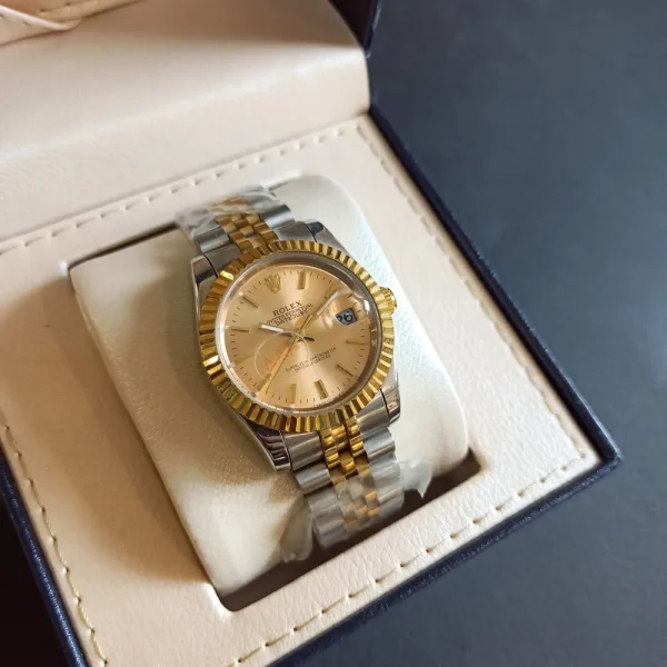 ساعت مچی مردانه اورجینال برند رولکس کد 983 - تصویر 8