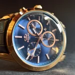 ساعت مچی مردانه بند چرم برند الگانس کد 1281 - تصویر 3